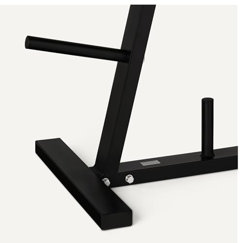 Amazon Basics Weight Plate Tree Rack - size: 1" Weight Plate Tree, 300 lbs