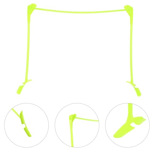 GLEAVI Soccer Agility Training Hurdle Adjustable Foldable Plastic Speed Hurdles for Football Practice Equipment Athletic Speed Training Tool
