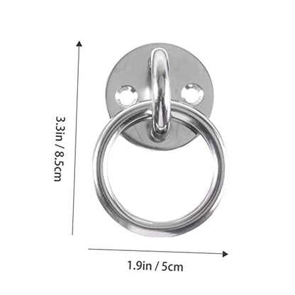 VICASKY Wall Mount Suspension Anchor for Suspension Straps Gymnastic Rings and Yoga Swings Fixed Disk Bracket