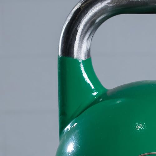 Titan Fitness Competition Kettlebell, Single Piece Casting, KG Markings, Full Body Workout - size: 62.0 Pounds