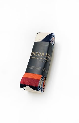 Yune Yoga x Pendleton Strap – Fire Legend Design – 100% Cotton Yoga Stretching & Carrying Strap – Eco-Friendly, Durable, Adjustable – Ideal for All Yoga Levels