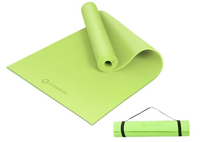 Primasole Yoga Mat with Carry Strap for Yoga Pilates Fitness and Floor Workout at Home and Gym Non-slip 9 colors
