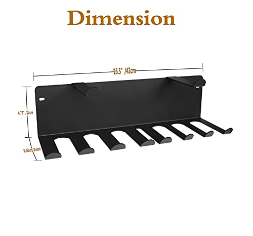 2 Tier Multi-Purpose Heavy Duty Storage Rack for Resistance Bands, Straps, Jump Ropes, Foam Rollers, Chains, Weight Belts, Tools