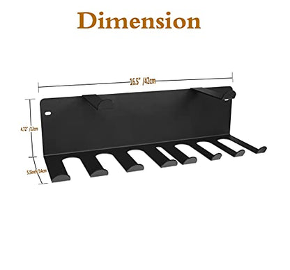 2 Tier Multi-Purpose Heavy Duty Storage Rack for Resistance Bands, Straps, Jump Ropes, Foam Rollers, Chains, Weight Belts, Tools