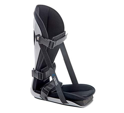 United Ortho USA12033 Plantar Fasciitis Adjustable Leg Support Brace Fits Right or Left Foot for Soreness Relief, Foot Pain and Stretching, Small, Black - size: Small