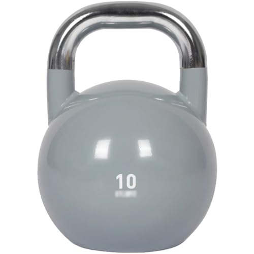 Kettlebell Weights for Women Men's Muscle Training Kettle Bells, Professional Gym Dumbbell, Squat/Swing/Lunge, Beginner Sports Equipment(Grey-10kg) - color: Grey-10kg