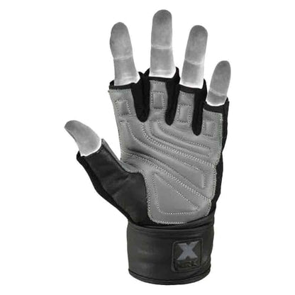 MRX Weight Lifting Pro Level Gloves with 18 Inches Long Wrist Strap Gym Workout Exercise & Fitness in