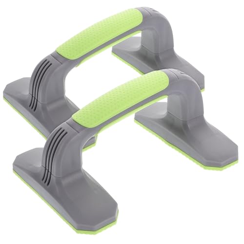 Alasum 2pcs Push up Bars Pushup Handles with Anti-slip Soft Plastic and Bottom Pad Strength Training Equipment for Home Workout and Floor Exercise