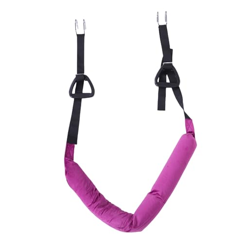 Hanging Fitness Waist Strap, Adjustable Double Hook Design, Leg Stretch Assist Strap Support Balance