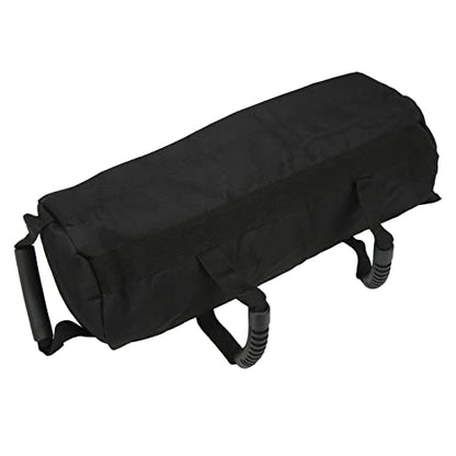 Adjustable Weight Sandbag for Workout, Weightlifting Sandbag with 6 Handles, Heavy Duty Training Sandbag Made of 900D Oxford Cloth, Perfect for Home Gym Fitness and Outdoor Exercis
