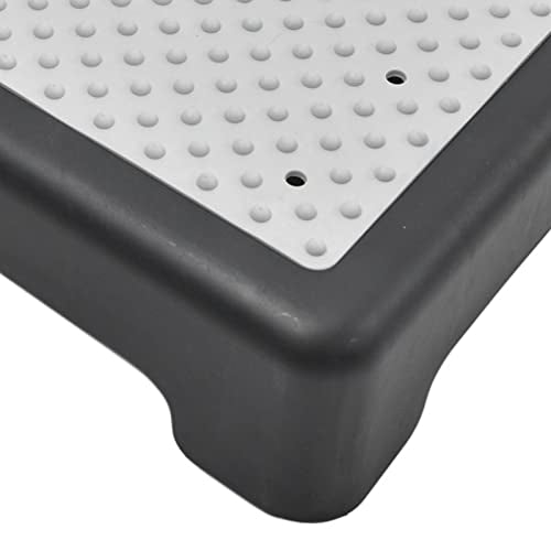 Estink Step Plat Form for Seniors, Anti Slip Step Stool 50x40cm Stackable Halfstep Safety Mobility StepStool Supports 180kg Portable for Indoor Outdoor Use Car Bathtub Bed