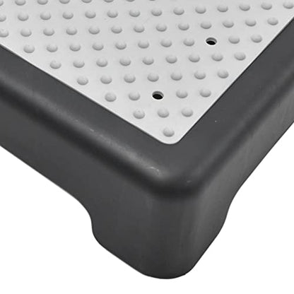 Estink Step Plat Form for Seniors, Anti Slip Step Stool 50x40cm Stackable Halfstep Safety Mobility StepStool Supports 180kg Portable for Indoor Outdoor Use Car Bathtub Bed