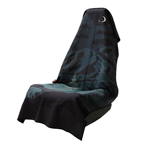 Sprints Athletic Running Towel, Full-Sized, Car Seat Cover - Performance Microfiber (Nightfall Grizzly) - color: Nightfall Grizzly