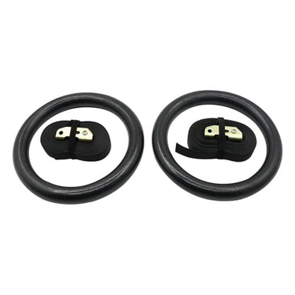Rings Strap Set, Gym with Adjustable Strap, Fitness Gym Home Equipment Set, Strength Training Fitness Pull Up for Muscle Building