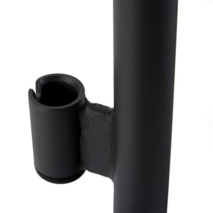 JumpSport Handle Bar Accessory for Arched Leg Fitness Trampolines | Black | Adjustable Height Settings | Trampoline Not Included