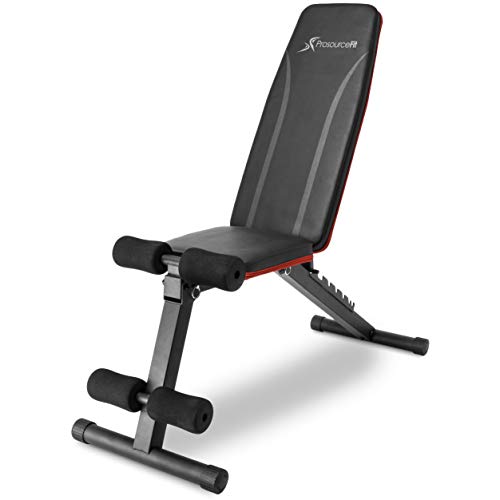 ProsourceFit Weight Bench for Weight Training and Full Body Workout for Home and Gym Fitness