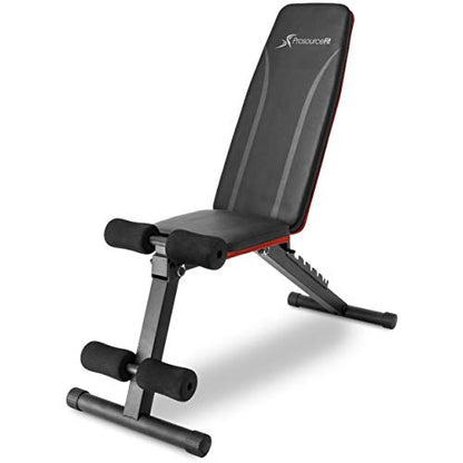 ProsourceFit Weight Bench for Weight Training and Full Body Workout for Home and Gym Fitness