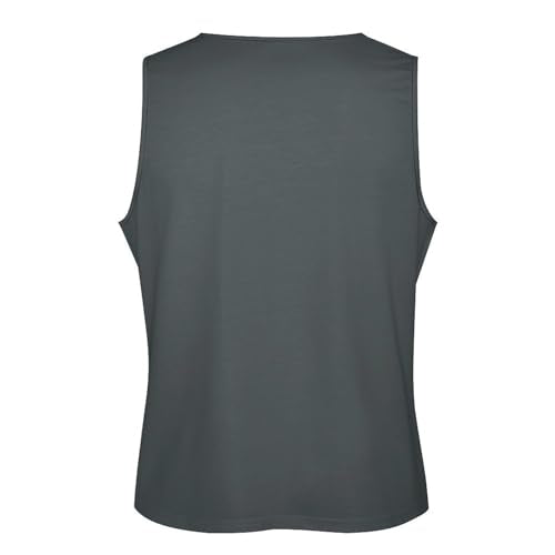 BIVENANT Skull Shirts for Men Novelty Mens Skull Tank Top Big and Tall Tank Tops Graphic Tees Shirt - color: Aiszj0103c1, size: Medium