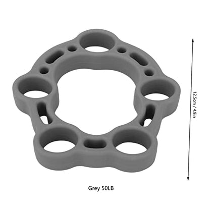 Finger Stretcher Exerciser, Forearm Adjustable Hand, Finger Stretchers, Grip Rings Hand Exerciser for Arthritis Carpal Tunnel Recovery (Grey) - color: Grey
