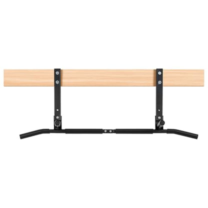VEVOR Joist Mount Pull Up Bar, Ceiling Mounted Chin Up Bar for Home Gym, Multi-Grip Pull Ups, 42 in Width Multifunctional Training Station, Heavy Duty Steel Upper Body Workout Bars, 440 lbs Capacity