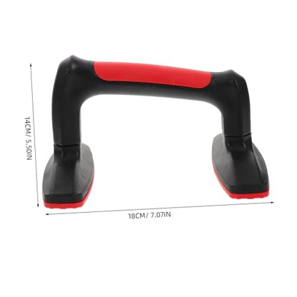 UPKOCH 2pcs Non- Parallettes Bars for Push-ups Shaped Design for Home Gym and Fitness Training Lightweight Plastic Handles for Men and Women Versatile Exercise Equipment