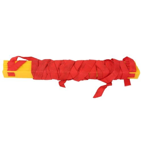 14 Rung Alacrity Speed Training Ladder for Soccer and Football with Storage Bag, Made of Durable PP Plastic and High-Density Braid Belt, Easy to Carry and Store