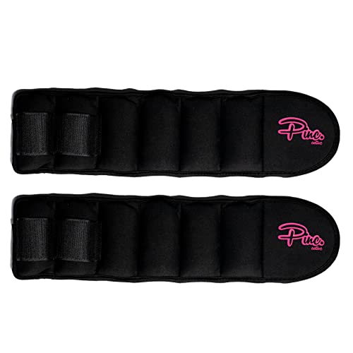 Ankle Weights Set - 0.5lb, 1lb, 2lbs, 3lbs, 4lbs, 5lbs, 8lbs and Adjustable Sets - for Women, Men and Kids - color: Black, style: 0.5lb each (1lb pair)