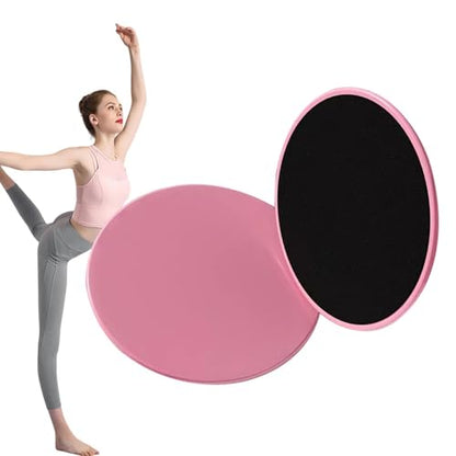 Exercise Core Sliders - ABS 17.5cm Diameter | Pilates Sliding Foot Balance Discs Fitness Gliding Discs | Core Training Yoga Squat Knee Workout Sliders For Home Gym Pilates Exercise Use