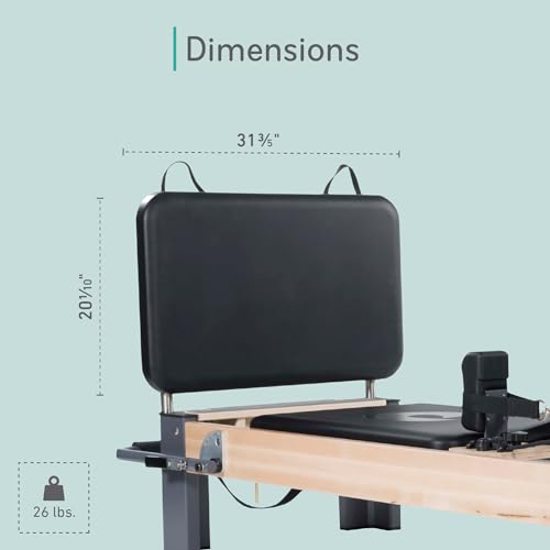 Balanced Body Padded Jumpboard, Pilates Reformer Accessory, Home and Studio Pilates Equipment, Workout Equipment for Pilates Reformer, Home Gym or Studio Exercise Equipment