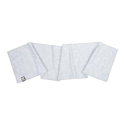 MISSION Max Plus Cooling Towel- Soft, Durable Microfiber - Cools Up to 3 Hours - UPF 50 Sun Protection - Machine Washable - color: White Camo