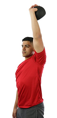 CanDo 10-3296 One Handle Medicine Ball, 12 lb, Black - size: 12 lbs