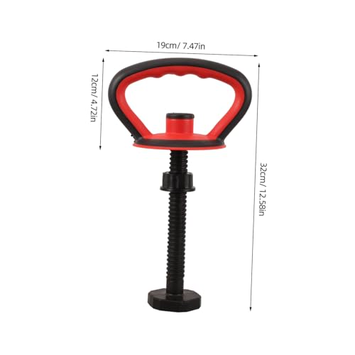 Adjustable Kettlebell Handle for Home Gym Weight Plate Converter for Versatile Strength Training Compact Design for Easy Storage and Multi Exercise Capability