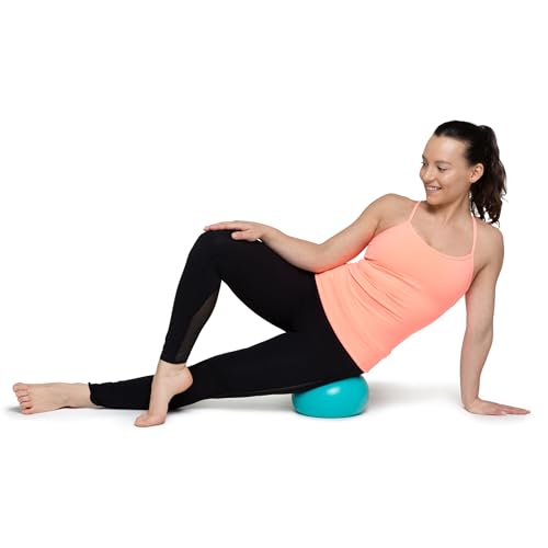 OPTP Lo Rox Body Sphere with Pump - Inflatable Small Pilates Ball with Pump for Exercise, Massage, and Core Workouts — from Lauren Roxburgh