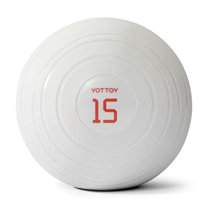 YOTTOY Medicine Ball for Exercise-slam Ball for 6&10&15 lb,Non Slip Grip,Durable Construction,Sand Filling Training,Workout,Gym for Man&Woman