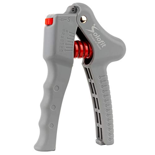 Hand Grip Strengthener with Adjustable Resistance (55 to 154lbs) – Heavy Duty Hand Workout Equipment for Finger Exercise – Hand & Finger Stretcher for Men & Women