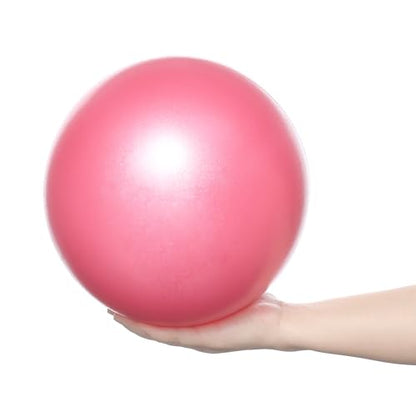 Pilates Ball 9 Inch - Mini Exercise Ball | Yoga, Barre, Core Training, Physical Therapy, Anti-Burst & Non-Slip