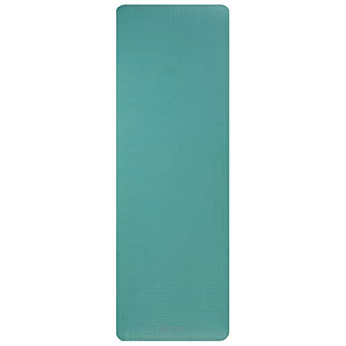 Gaiam Yoga Mat, Pilates & Exercise Mat, Thick Mat 2/5" (10mm) Workout Mat with Easy-Cinch Carrying Strap for Home & Gym Workouts