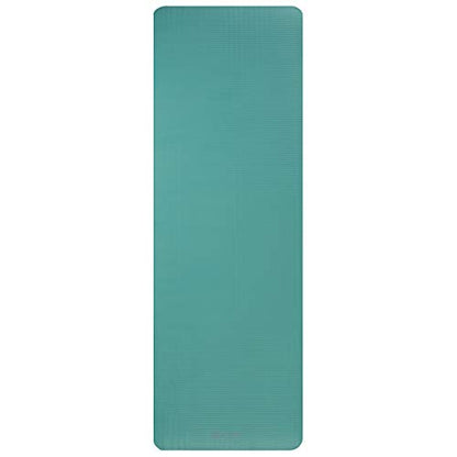 Gaiam Yoga Mat, Pilates & Exercise Mat, Thick Mat 2/5" (10mm) Workout Mat with Easy-Cinch Carrying Strap for Home & Gym Workouts