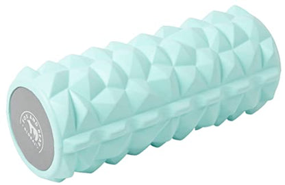 Foam Roller 13″ -Compact Massage Roller for Hands, Feet & Legs, Deep Tissue Relief, Travel-Friendly, Small EVA Muscle Roller (Mint) (Mint) - color: Mint