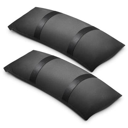 100 LBS Umbrella Base Weights Fillable Sandbags, 2 Packs Sand Bags for Weight, Outdoor Weatherproof Heavy Duty Weight Sandbag for Furniture Umbrella Stand Garden Cantilevers Poolside Accessories