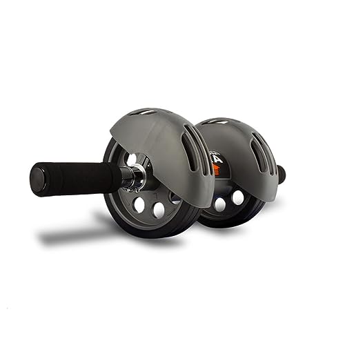 VICASKY Automatic Rebound Dual Wheel Ab Roller with Non Slip Handles and Kneeling Pad Core Trainer for Home Gym Fitness Low Noise Smooth Exercise Wheel for Abs Arms and Back Workout