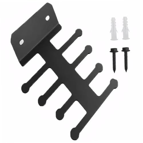 Gym Wall Storage, 4 Layers Heavy Duty Metal Gym Equipment Storage, Sapce-Saving Wall Mount Organizer, Non Slip Resistance Band Rack for Home Workout