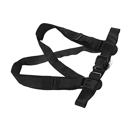 Sled Pulling Strap with Padded Shoulder Harness, Heavy Duty Nylon Resistance Training Equipment for Tire Sled Drag, Strength and Speed Workout for Football Runners