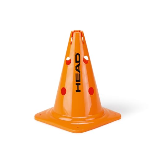 HEAD 6 Big Cones - Sports Training Cones for Tennis, Agility, Footwork & Coaching Drills
