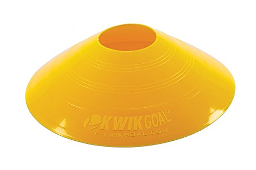 Kwik Goal Small Disc Cone, Pack of 25 - color: Yellow