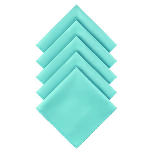 Sweat Absorbing Handkerchief for Men, Microfiber Quick-Dry Rags Towels for Gym Sport Workout, Sweat Towel for Hand - color: Mint Green