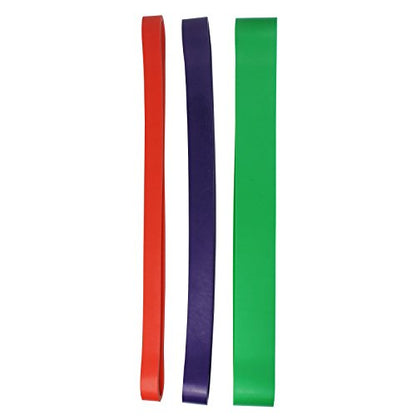 Wellness Seer Set of 3 Heavy Duty Resistance Band Loop for Exercise Fitness Yoga Workout Power Gym
