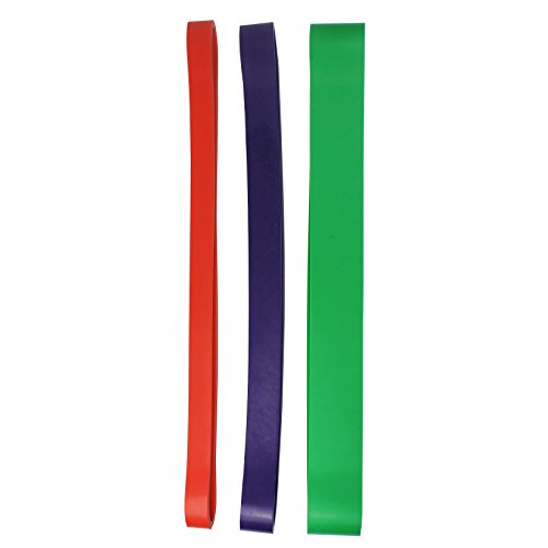 Wellness Seer Set of 3 Heavy Duty Resistance Band Loop for Exercise Fitness Yoga Workout Power Gym