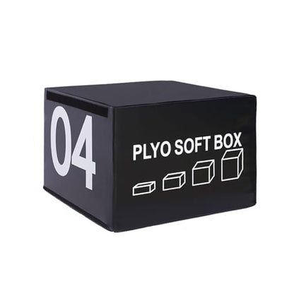 Foam Reinforced Box Stackable Soft Plywood Box, Anti-Skid Safety Used for Jumping, Strength Training and Physical Training, Suitable for Home Gym Box - size: 90*75*60cm
