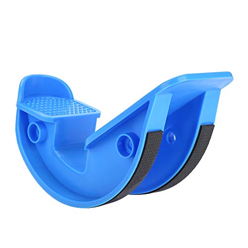 Portable Calf Stretcher Foot Rocker, Blue Physical Equipment for Plantar Fasciitis Relief, Home Fitness Stretching Device for Ankle Pain Recovery